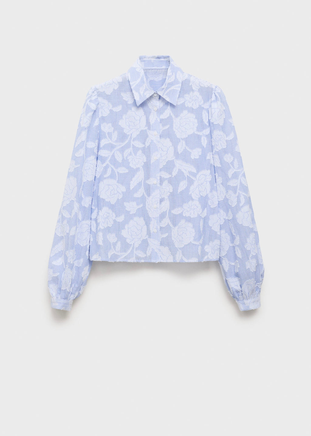 Chemise Rayée Avec Détails Brodés