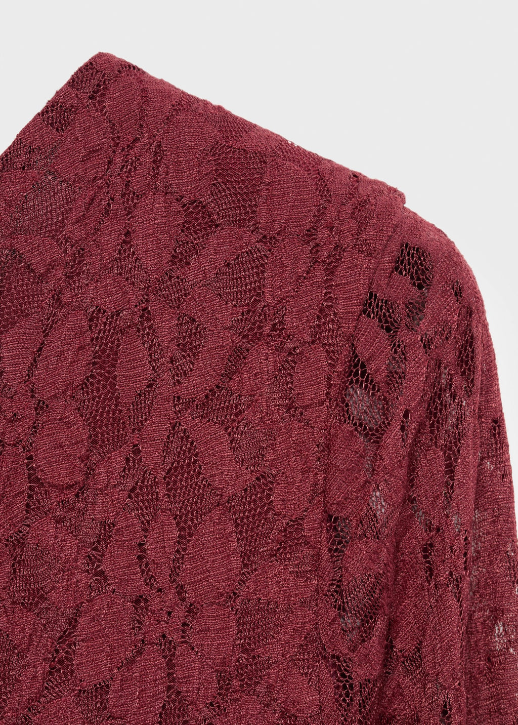 Robe Dentelle Manches Évasées