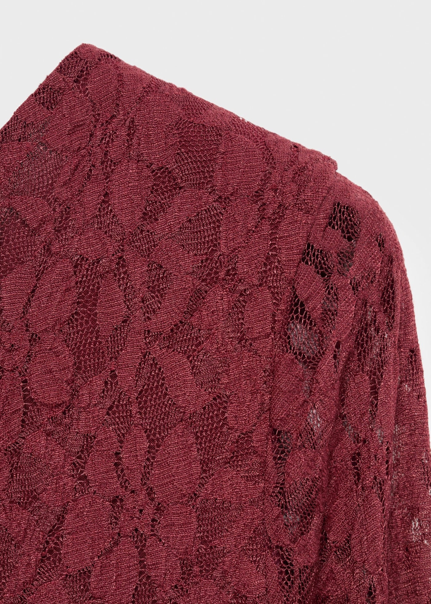 Robe Dentelle Manches Évasées