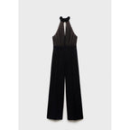 Combinaison Col À Emmanchures Américaines Et Foulard