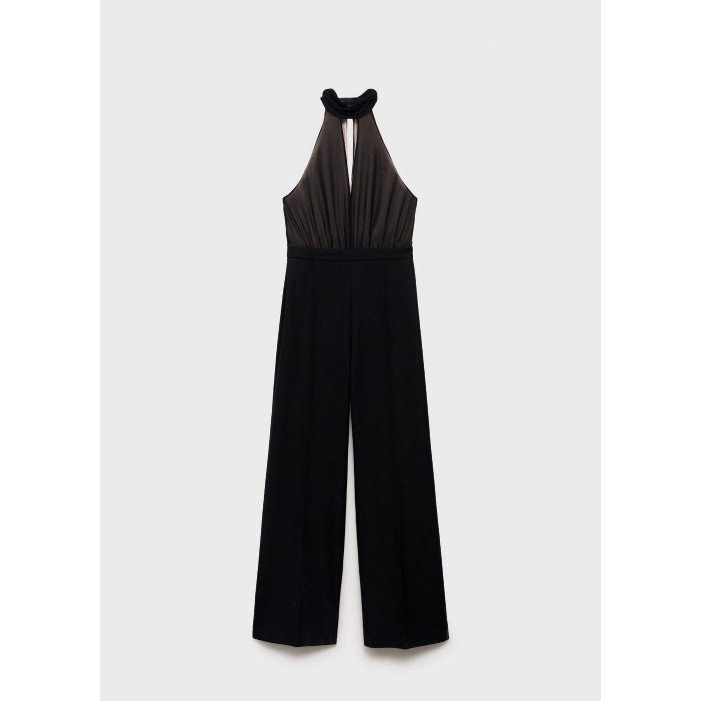 Combinaison Col À Emmanchures Américaines Et Foulard