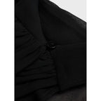 Combinaison Col À Emmanchures Américaines Et Foulard