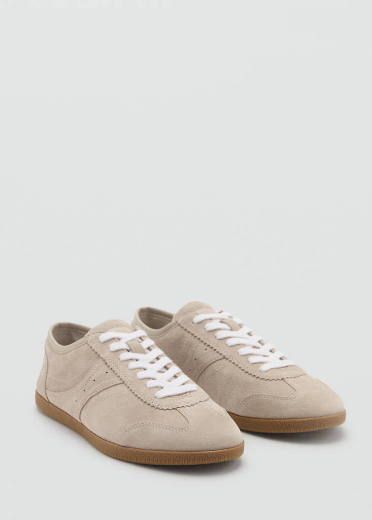 Sneakers i ruskind