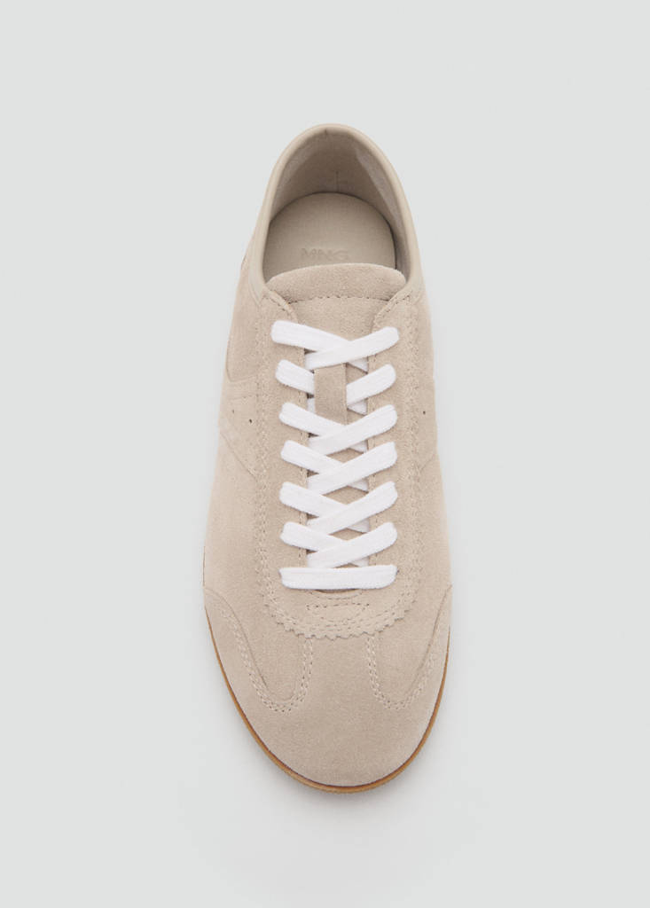 Sneakers i ruskind