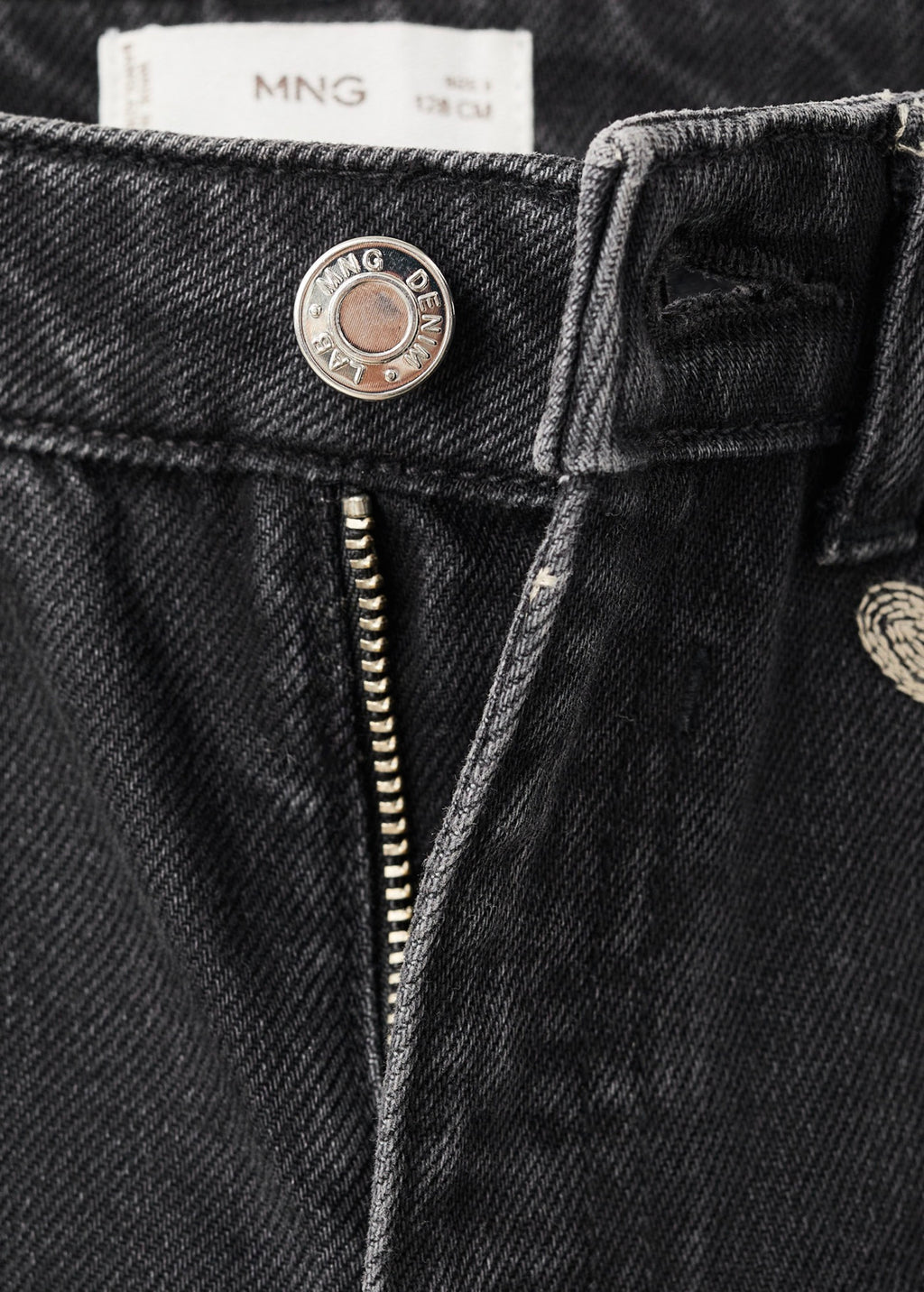 Jean Mila Denim Noir - Fille