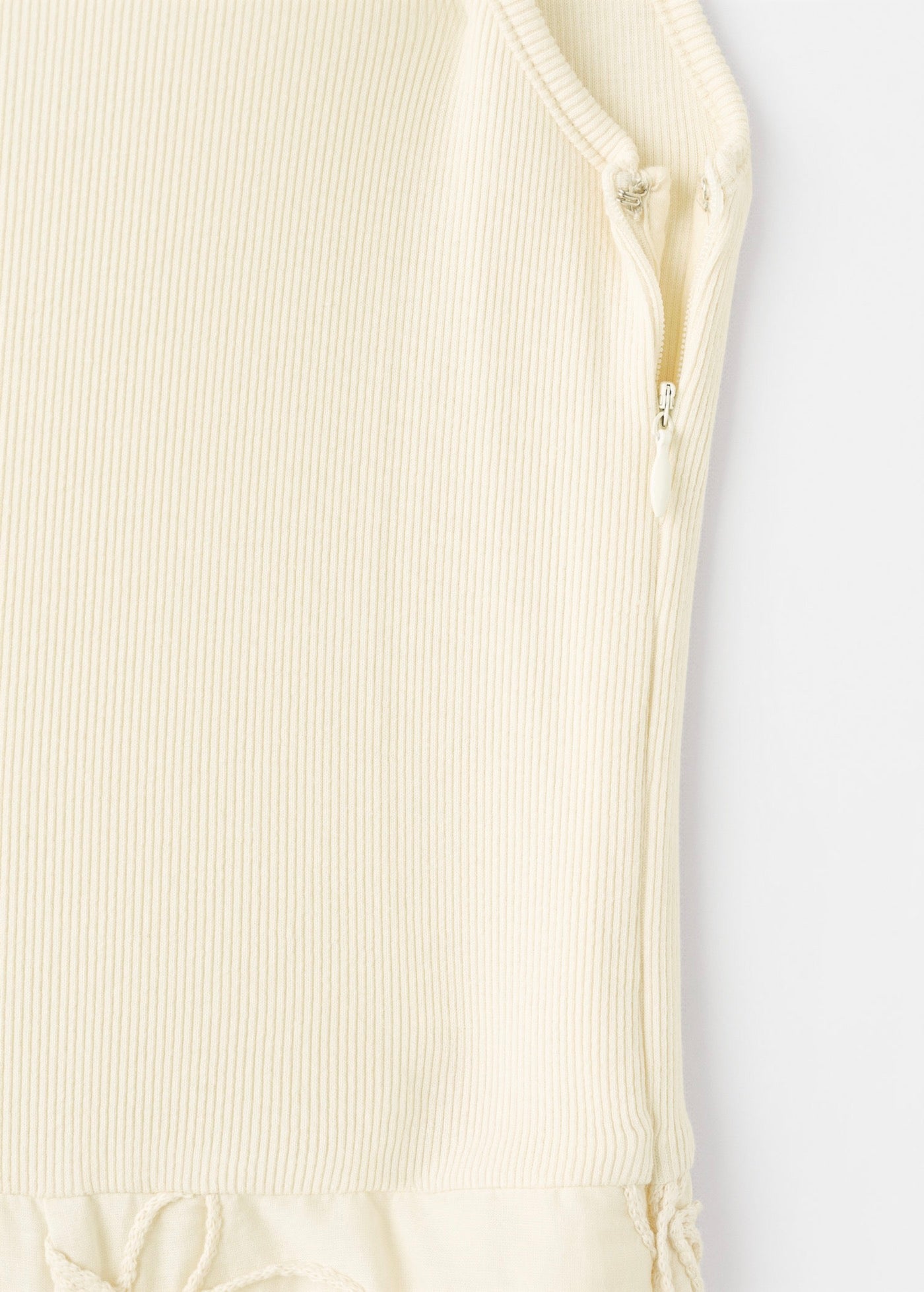 Robe Combinée Broderie À Fleurs