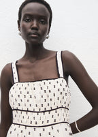 Robe Midi Plumetis