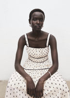 Robe Midi Plumetis