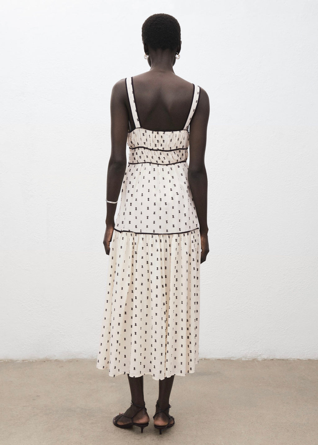 Robe Midi Plumetis