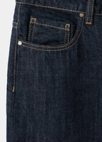 Lige Jeans Med Stolpelukning