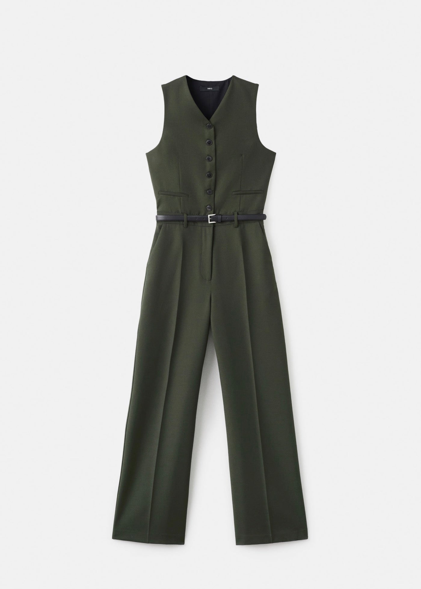 Combinaison Style Tailleur Avec Ceinture