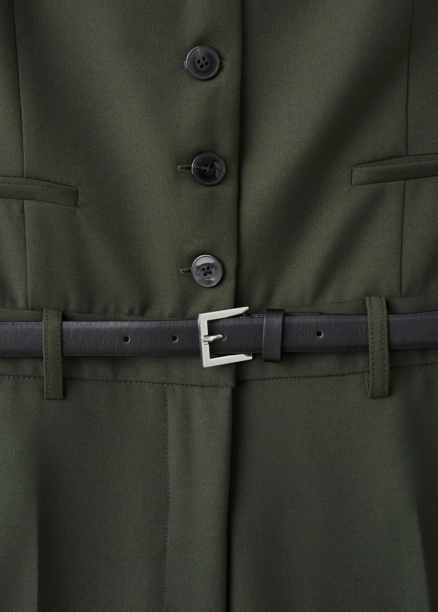 Combinaison Style Tailleur Avec Ceinture
