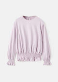 T-Shirt Romantic Violet Clair/Pastel - Fille