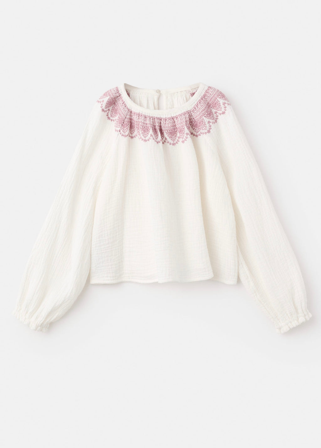 Blouse Mariela Écru - Fille