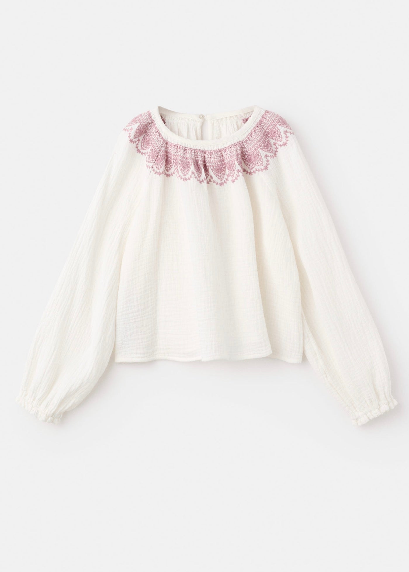 Blouse Mariela Écru - Fille