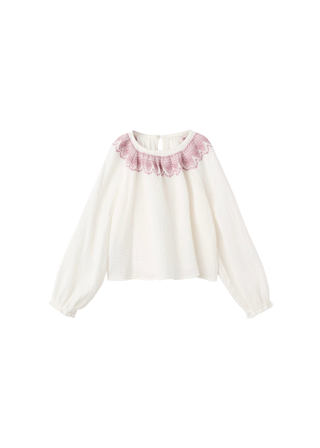 Blouse Mariela Écru - Fille