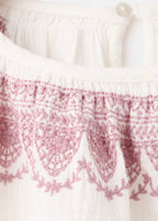 Blouse Mariela Écru - Fille