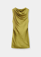 Robe Satinée Dos Nu