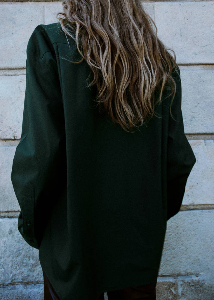 Camicia Oversize con Tasche