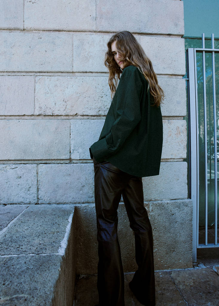 Camicia Oversize con Tasche