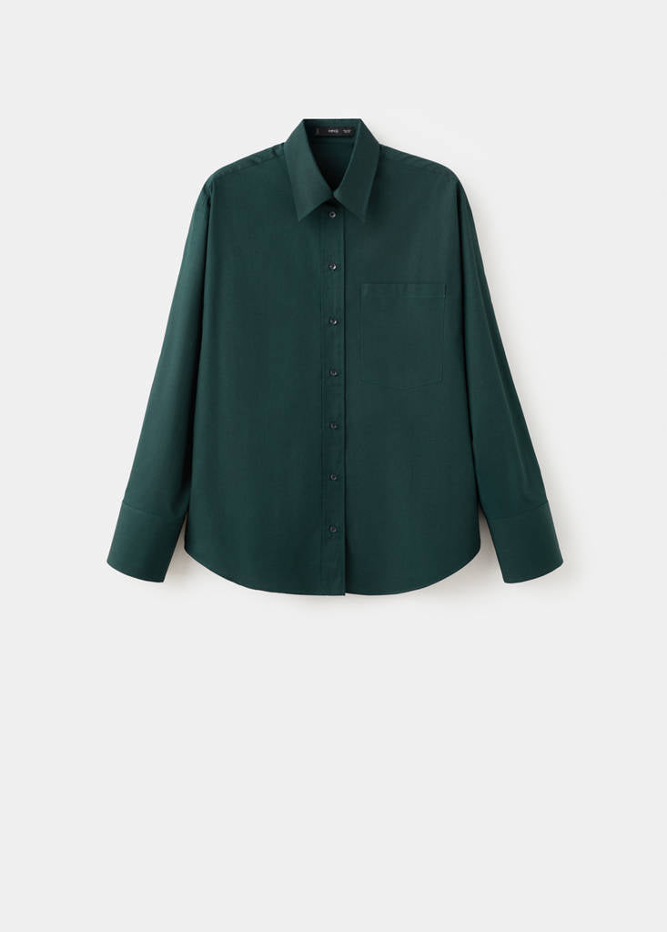 Camicia Oversize con Tasche