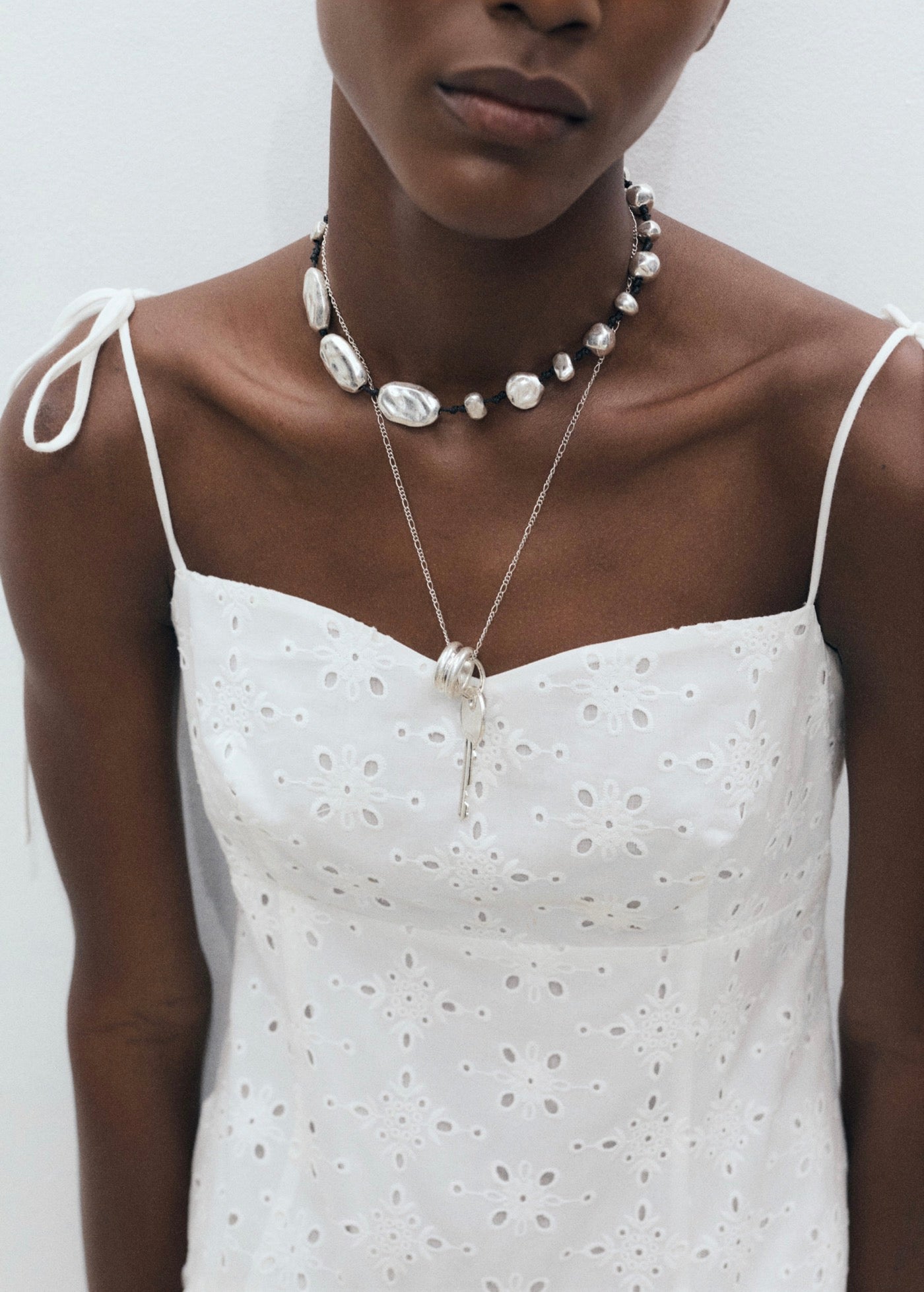 Robe Midi Ajourée