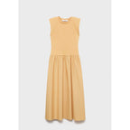 Robe Midi Tissu Combiné