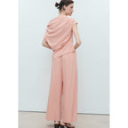 Pantalon Palazzo À Pinces