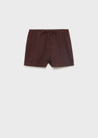 Short Coton Avec Cordon
