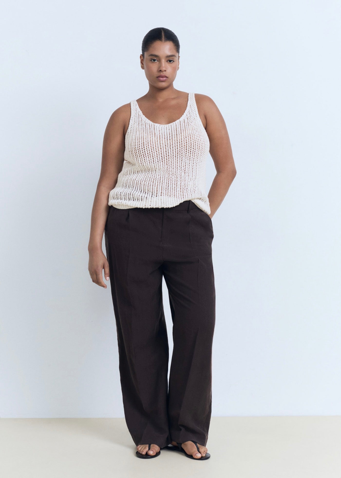 Top Crochet Bretelles