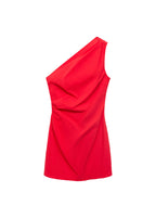 Robe Asymétrique Froncée