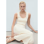 Bowser Dress - Ecru