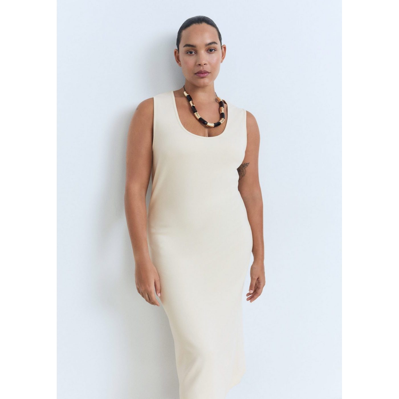 Bowser Dress - Ecru