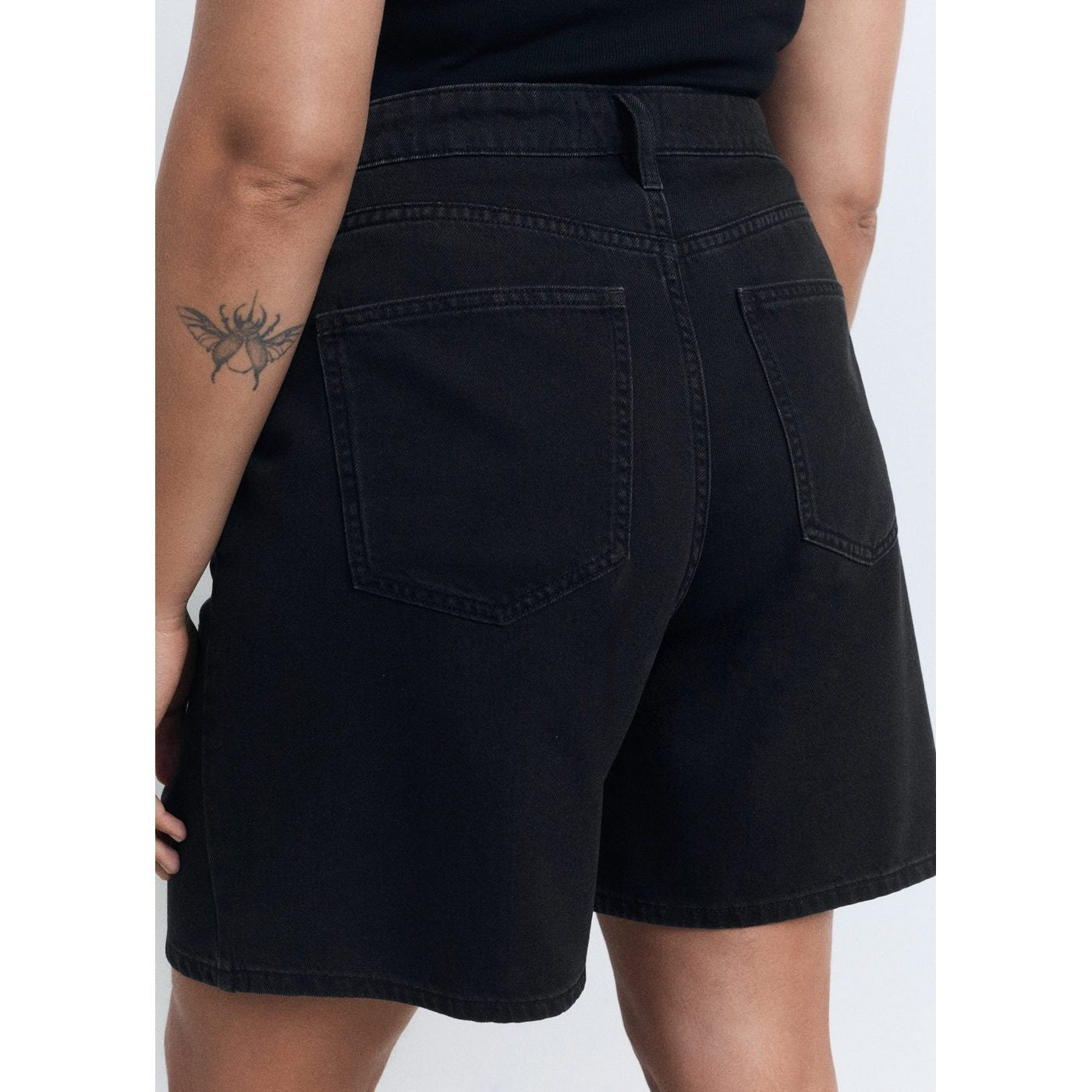 Bermuda Shorts Marina - Black Denim