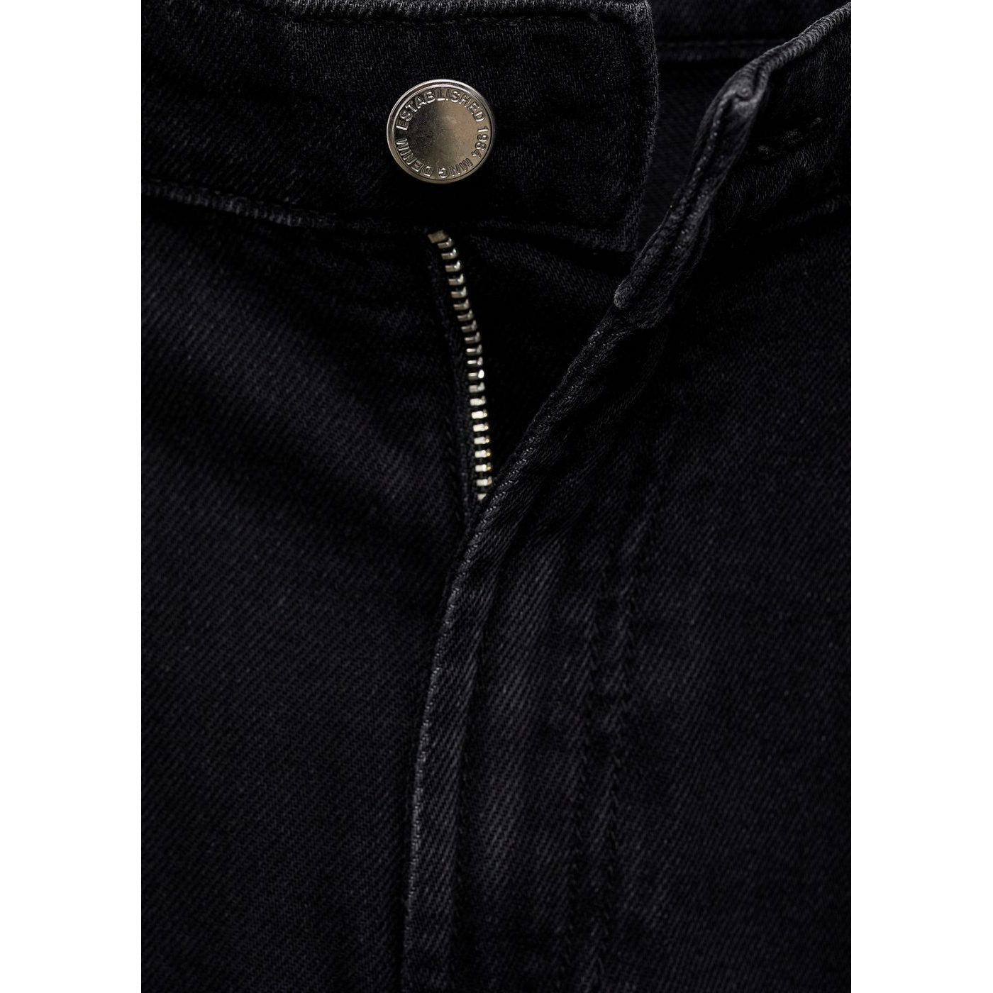 Bermuda Shorts Marina - Black Denim