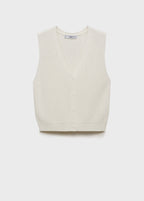 Gilet Maille Ajourée