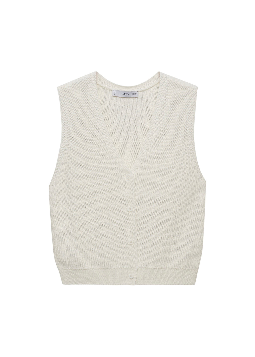 Gilet Maille Ajourée
