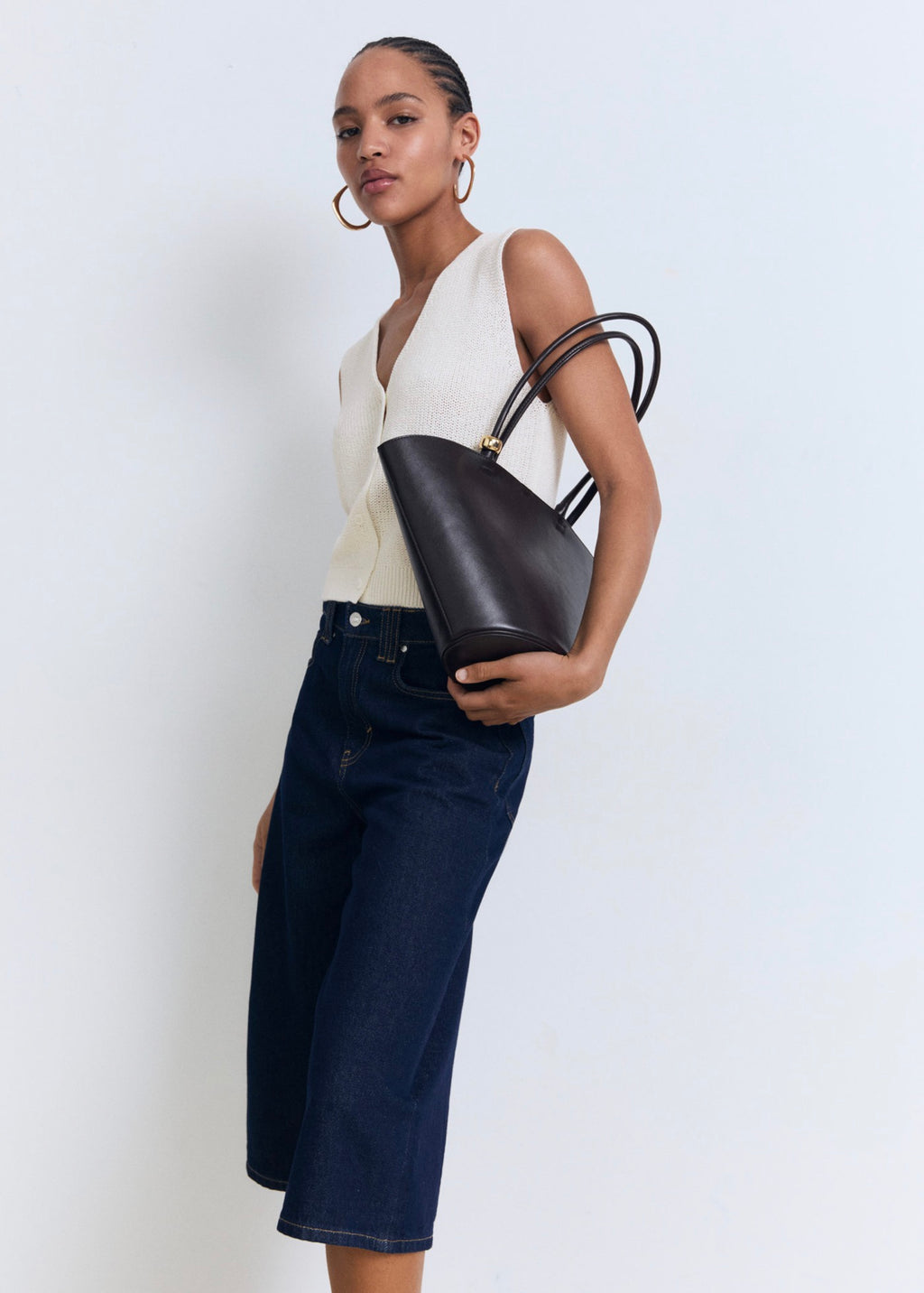Gilet Maille Ajourée