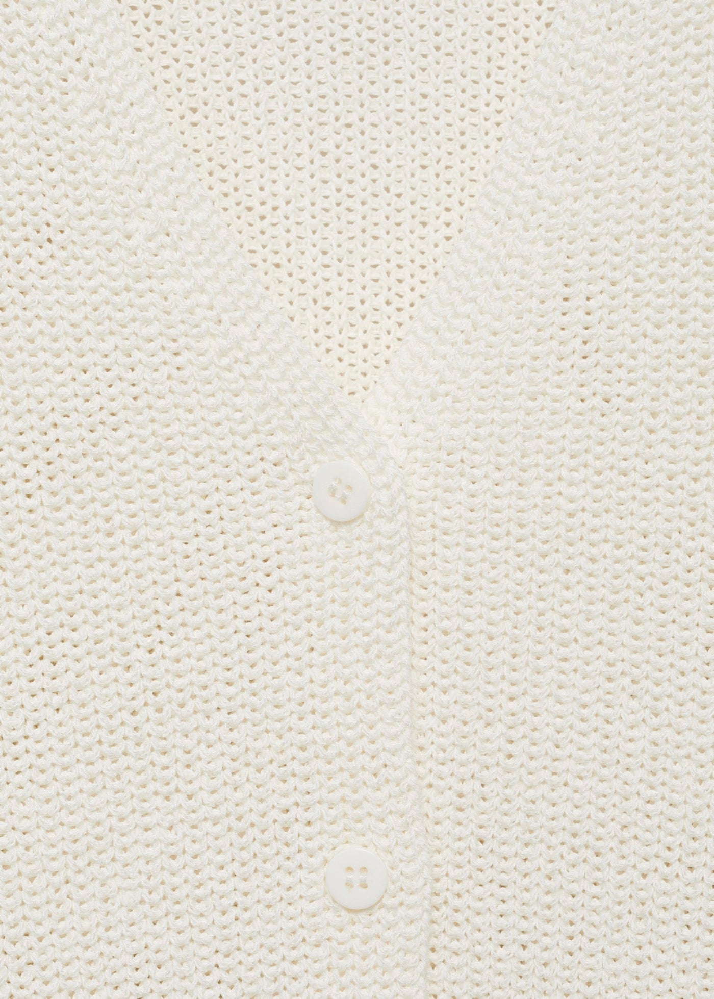 Gilet Maille Ajourée