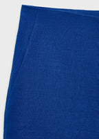 Short Droit Taille Normale En Lin