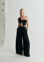 Pantalon Pinces Wideleg