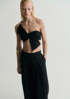Pantalon Pinces Wideleg