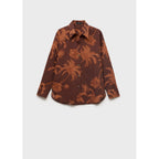 Chemise Coton En Imprimé Palmiers