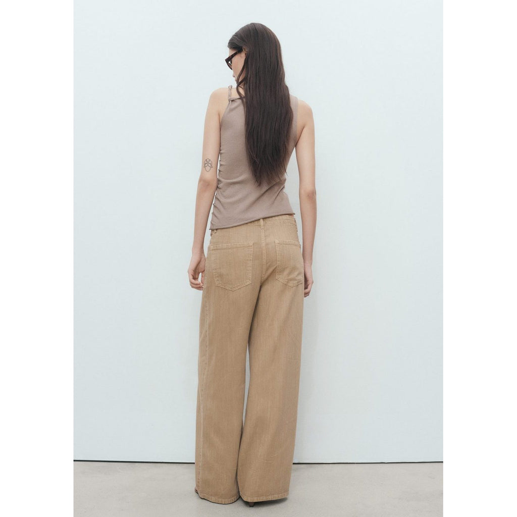 Top Maille Bretelles Asymétriques