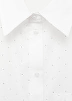 Chemise Crop Strass