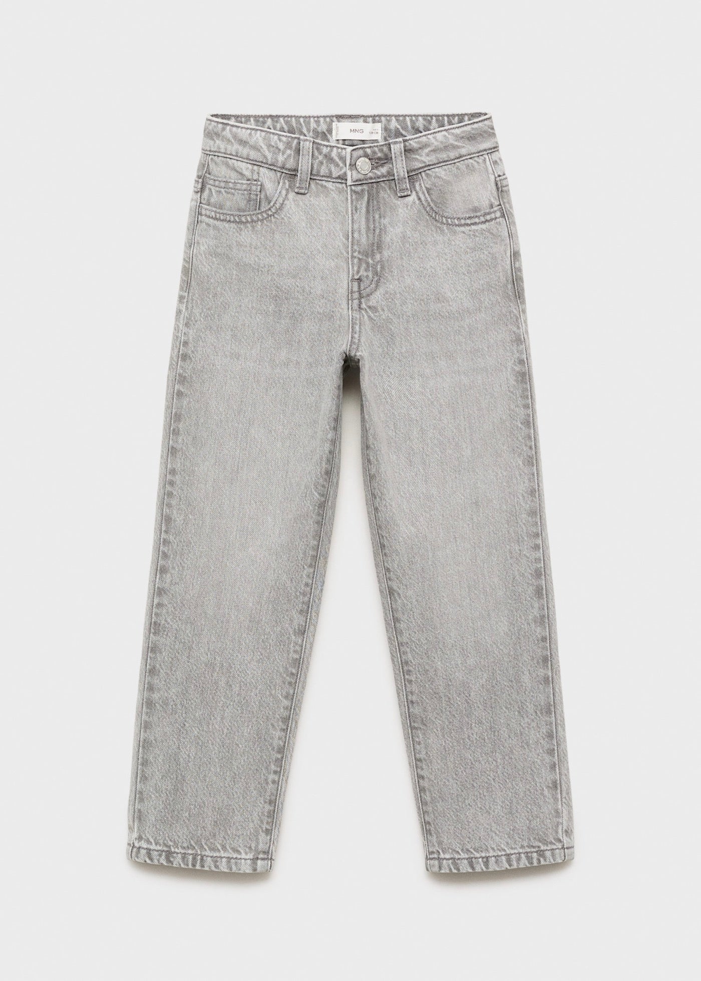 Jean Dad Gris Denim - Garçon