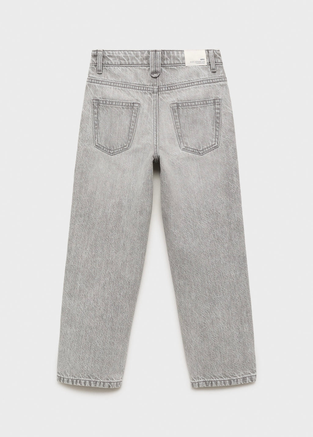 Jean Dad Gris Denim - Garçon