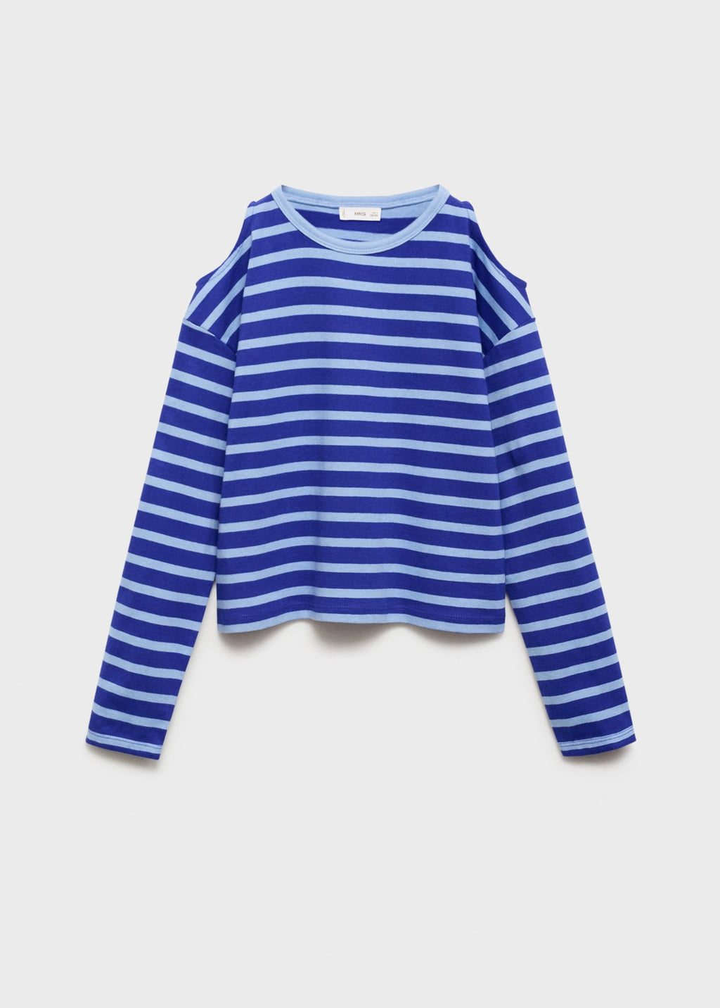 T-Shirt Cutoutr Bleu Électrique - Fille