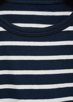 T-Shirt Cutoutr Bleu Marine - Fille