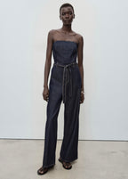 Combinaison Denim Bustier
